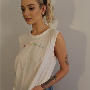 Over the rainbow tank